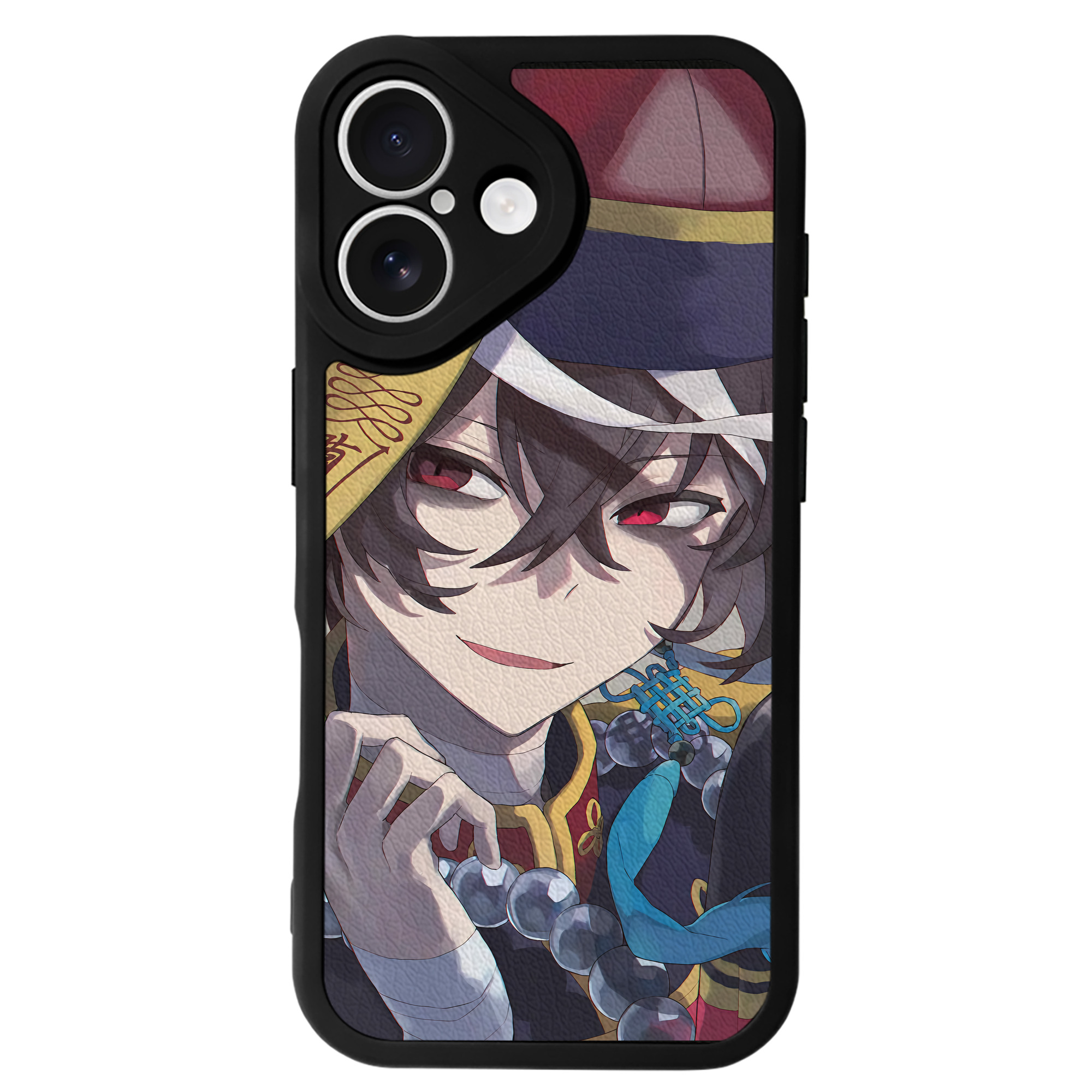 （画像用） 文豪ストレイドッグス Bungo Stray Dogs 【iPhone 16シリーズ対応】シリコンスマホケース（レザー調） 材質：シリコン
